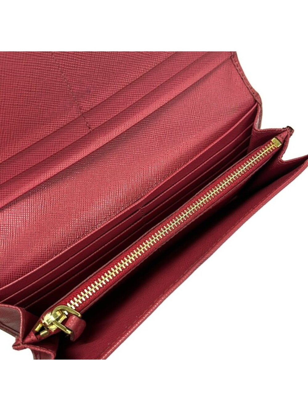 Prada Wallet Pink Ribbon Leather - Picture 4 of 9